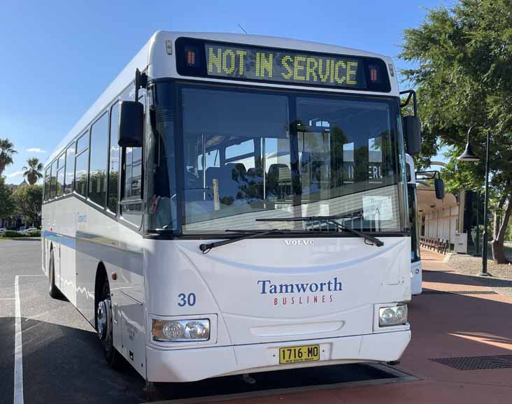 Tamworth Buslines Volvo B7R Bustech SBV 30